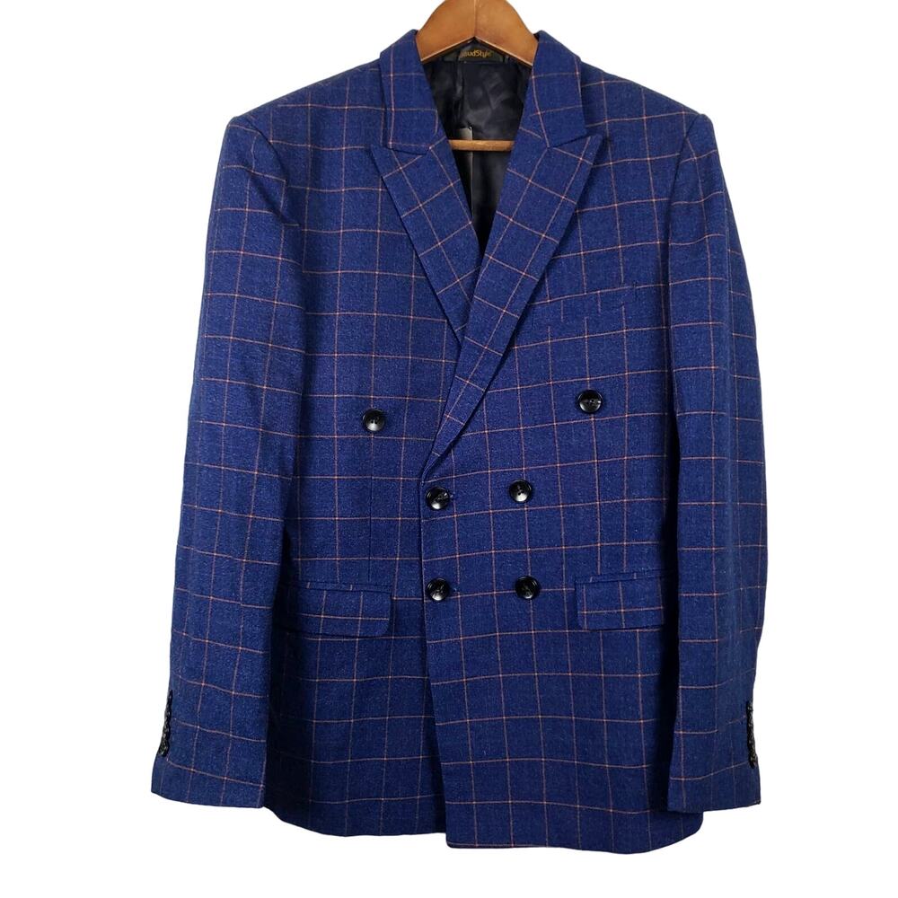 NEW! Cloudstyle Blazer Jacket Dual Button Sport Coat - M